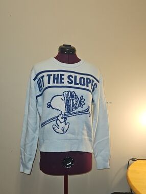 Hit The Slopes Crewneck Sweater - Snoopy/Peanuts